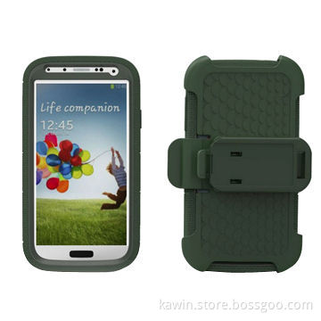 Commander 2-in-1 PC+ Silicone Cover for Samsung Galaxy S4